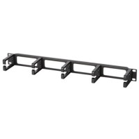 Организатор кабельный с пластиковыми кольцами, 19" Hyperline CM-1U-PL