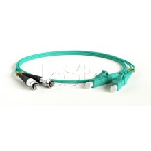 Патч-корд волоконно-оптический Hyperline FC-D2-503-FC/PR-LC/PR-H-2M-LSZH-AQ