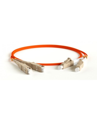 Патч-корд волоконно-оптический Hyperline FC-D2-62-LC/PR-LC/PR-H-50M-LSZH-OR в Орле Патч-корды оптические Pintop.ru