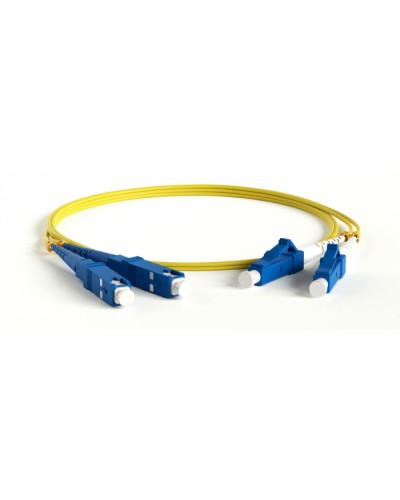 Патч-корд волоконно-оптический Hyperline FC-D2-9-LC/UR-ST/UR-H-30M-LSZH-YL в Орле Патч-корды оптические Pintop.ru