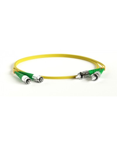 Патч-корд волоконно-оптический Hyperline FC-D2-9-LC/UR-ST/UR-H-50M-LSZH-YL в Орле Патч-корды оптические Pintop.ru