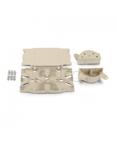 Набор для комплектации боксов FO-19BX для сварки (сплайс бокс): сплайс-пластина и организаторы для кабеля, для боксов, на 24 КДЗС Hyperline FO-SPL-1U-KIT в Орле Кроссы оптические Pintop.ru