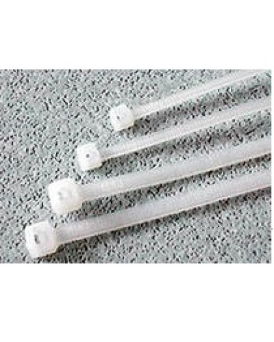 Хомут-стяжка нейлоновый, неоткрывающийся, 250х3.6 мм, белые Hyperline GT-250IC (100 шт/уп) в Орле Стяжки-хомуты Pintop.ru