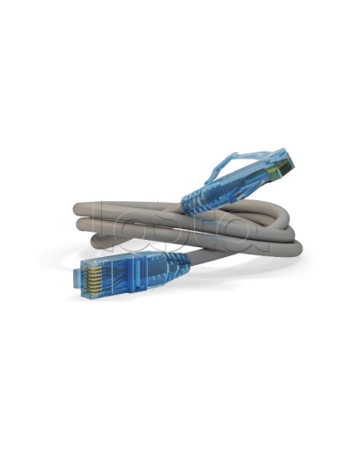 Патч-корд RJ45-RJ45, 4 пары, UTP, кат.6, LSZH (10м) Hyperline PC-LPM-UTP-RJ45-RJ45-C6-10M-LSZH-GY в Орле Патчкорды (медные) Pintop.ru