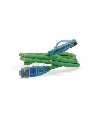 Патч-корд RJ45-RJ45, 4 пары, UTP, кат.6, LSZH (1,5м) Hyperline PC-LPM-UTP-RJ45-RJ45-C6-1.5M-LSZH-GN в Орле Патчкорды (медные) Pintop.ru