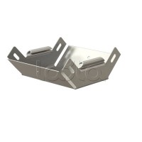 Угол 90° вертикальный внутренний Hyperline RST-VIA90-50-50-0,8-SZ