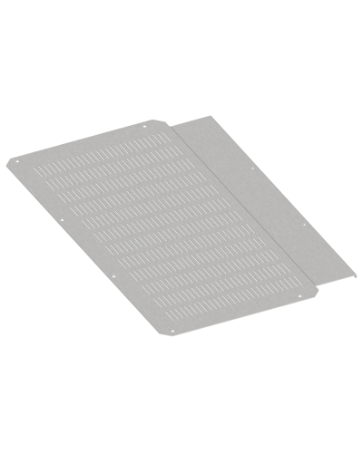 FORMAT Фланец основания встроенного отсека вентилируемый 400х800мм IEK (FO-00-FBCV-040-080) в Орле Аксессуары для стоек и шкафов Pintop.ru