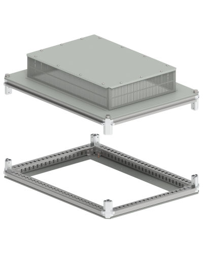 FORMAT Крыша и основание (под фланец) 600х800мм IP31 IEK (FO-00-KOF-060-080-31) в Орле Аксессуары для стоек и шкафов Pintop.ru