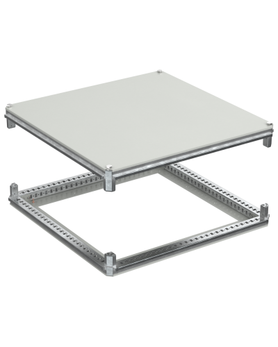 FORMAT Крыша и основание (под фланец) 800х800мм IEK (FO-00-KOF-080-080) в Орле Аксессуары для стоек и шкафов Pintop.ru