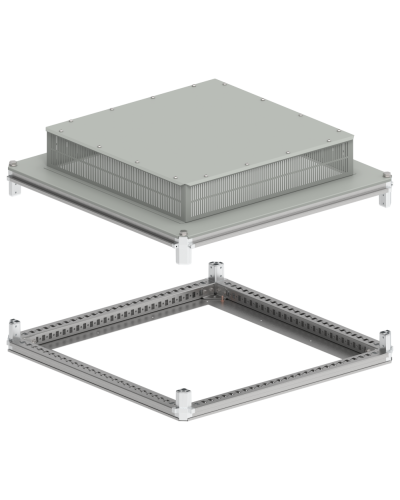 FORMAT Крыша и основание (под фланец) 800х800мм IP31 IEK (FO-00-KOF-080-080-31) в Орле Аксессуары для стоек и шкафов Pintop.ru