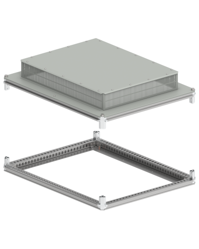 FORMAT Крыша и основание (под фланец) 800х1000мм IP31 IEK (FO-00-KOF-080-100-31) в Орле Аксессуары для стоек и шкафов Pintop.ru