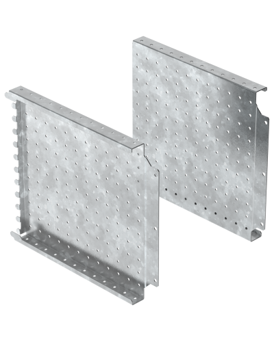 FORMAT Панель монтажная боковая перфорированная 300х400мм (2шт/упак) IEK (FO-00-MPSP-030-040) в Орле Аксессуары для стоек и шкафов Pintop.ru