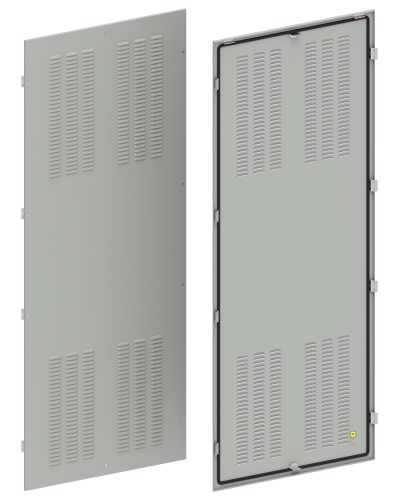 FORMAT Панель боковая вентилируемая 2000х800мм IP31 (2шт/компл) IEK (FO-00-PSV-200-080-31) в Орле Аксессуары для стоек и шкафов Pintop.ru