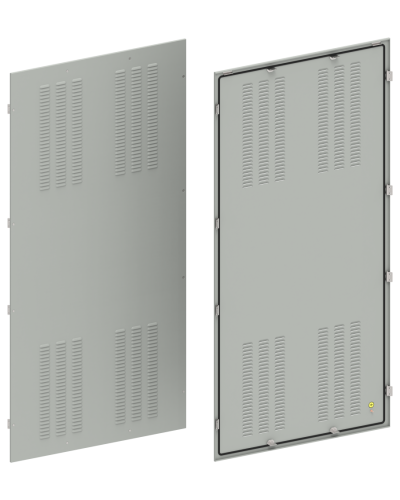 FORMAT Панель боковая вентилируемая 2000х1000мм IP31 (2шт/компл) IEK (FO-00-PSV-200-100-31) в Орле Аксессуары для стоек и шкафов Pintop.ru