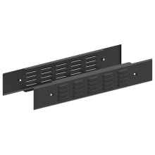 FORMAT Панель цоколя вентилируемая 100х600мм RAL7021 (2шт/компл) IEK (FO-00D-PCV-010-060-7021)