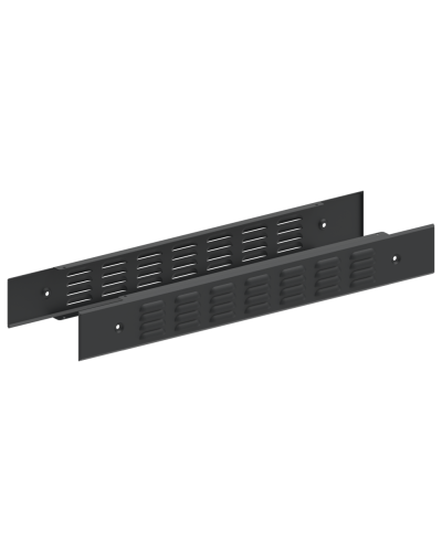 FORMAT Панель цоколя вентилируемая 100х800мм RAL7021 (2шт/компл) IEK (FO-00D-PCV-010-080-7021) в Орле Аксессуары для стоек и шкафов Pintop.ru