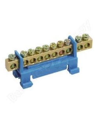 Шина нулевая с DIN-изолятором типа «Стойка» ШНИ-6х9-14-С-С IEK YNN10-69-14P-K07 в Орле Клеммные колодки Pintop.ru