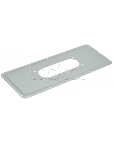 TITAN Фланец кабельный 345х120 с отверстием IEK (TI-00D-FL-345-120) в Орле Аксессуары для стоек и шкафов Pintop.ru