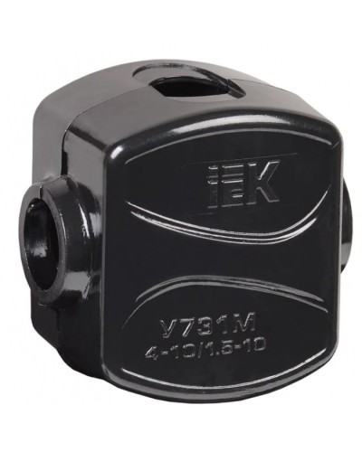 Зажим кабельный ответвительный У-731М (4-10/1,5-10мм2) IP20 IEK (UKZ-ZO-731M) в Орле Клеммные колодки Pintop.ru