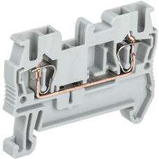 Клемма пружинная КПИ 2в-2,5 31А серая IEK (YZN11-002-K03)