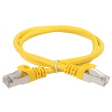 ITK Коммутационный шнур кат. 5Е FTP LSZH 0,5м жёлтый (PC05-C5EFL-05M)