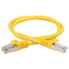 ITK Коммутационный шнур кат. 5Е FTP LSZH 5м желтый (PC05-C5EFL-5M)
