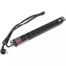 Блок розеток на 8 розеток 19" ITK PH22-9D1