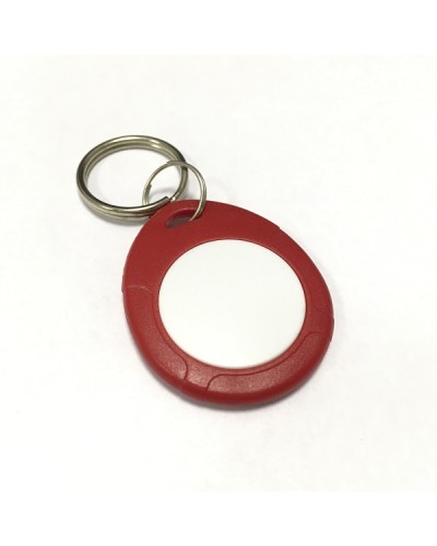 Брелок IronLogic IL-07MRW, с кольцом, красный + белый в Орле Оптовые идентификаторы Pintop.ru