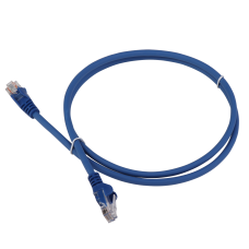 Патч-корд LANMASTER LSZH UTP кат.5e, 11 м, синий LANMASTER LAN-PC45/U5E-11-BL