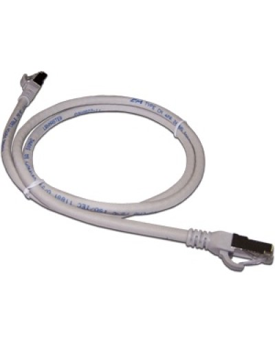 Патч-корд RJ45 - RJ45, 4 пары, FTP, категория 6A, 0.5 м, серый LANMASTER LAN6A-S45-45-0.5-GY в Орле Патчкорды (медные) Pintop.ru