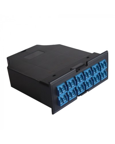 MPO кассета OS2, для LAN-FRM-PP-STP/1U, 24xLC, тип B, черная LANMASTER (LAN-FRM-IN-2MB-24LC/OS2) в Орле Патч-корды оптические Pintop.ru