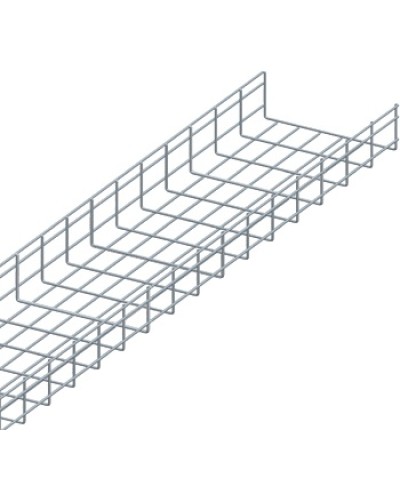 Лоток проволочный 100х100мм, Ф3.8мм, оцинкованный (3 м) LANMASTER LAN-MT100x100-3.8EZ в Орле Кабельные лотки Pintop.ru