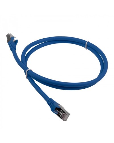 Патч-кордLSZH FTP кат.5e, 15 м, синий LANMASTER (LAN-PC45/S5E-15-BL) в Орле Патч-корды и пигтейлы Pintop.ru