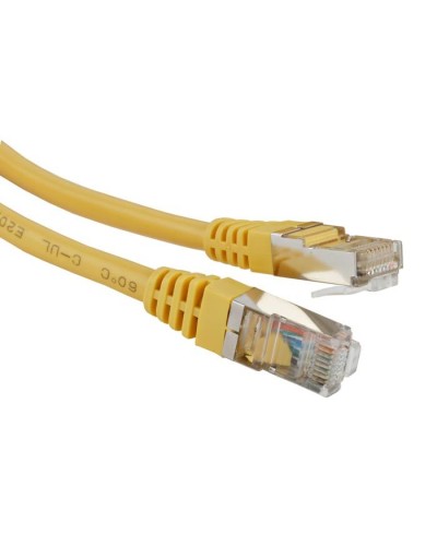 Патч-корд RJ45 - RJ45, 4 пары, FTP, категория 5е, 7 м, желтый LSZH LANMASTER LAN-PC45/S5E-7.0-YL в Орле Патч-корды и пигтейлы Pintop.ru