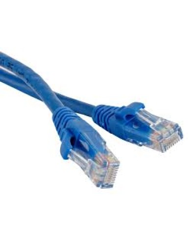 Патч-корд RJ45 - RJ45, 4 пары, UTP, категория 5е, 10 м, синий, LSZH LANMASTER LAN-PC45/U5E-10-BL в Орле Патч-корды и пигтейлы Pintop.ru