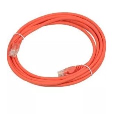 Патч-корд RJ45 - RJ45, 4 пары, UTP, категория 5е, 10 м, оранжевый, LSZH LANMASTER LAN-PC45/U5E-10-OR