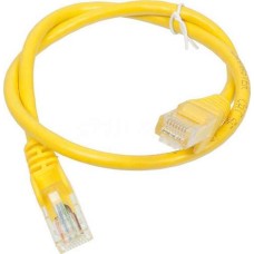 Патч-корд RJ45 - RJ45, 4 пары, UTP, категория 5е, 7 м, желтый, LSZH LANMASTER LAN-PC45/U5E-7.0-YL