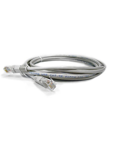 Патч-корд RJ45 - RJ45, 4 пары, UTP, категория 6, 0.5 м, серый, LSZH LANMASTER LAN-PC45/U6-0.5-GY в Орле Патч-корды и пигтейлы Pintop.ru