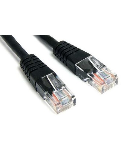 Патч-корд RJ45 - RJ45, 4 пары, UTP, категория 6, 5 м, черный, LSZH LANMASTER LAN-PC45/U6-5.0-BK в Орле Патч-корды и пигтейлы Pintop.ru