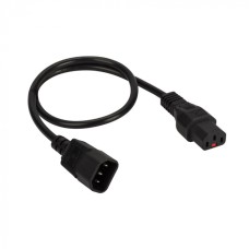 Шнур питания LANMASTER LAN-PP19L/SH-0.5-BK