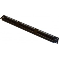 Патч-панель Lanmaster 24 порта с индикаторами, UTP, кат.5E, 1U LANMASTER LAN-PPi24U5E