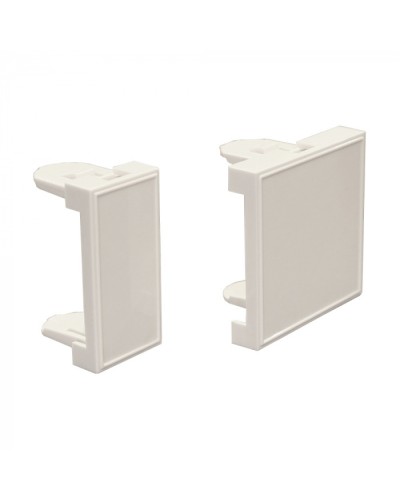 Заглушка 22.5х45, белая LANMASTER (LAN-SIP-22B-WH) в Орле Проходные адаптеры и розетки оптические Pintop.ru