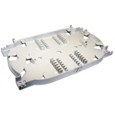 Вставка Mosaic 22.5x45 2xRJ45 Cat.6, белая LANMASTER LAN-WA-LP-2x45/6-WH