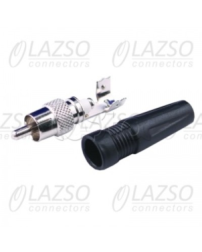 Разъем штекер RCA под винт LAZSO (APR012) в Орле Коннекторы Pintop.ru