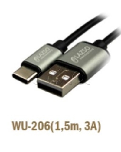 Кабель для передачи данных и зарядки LazsoWU-206(1,5m, 3А) в Орле Оборудование для видеонаблюдения Pintop.ru