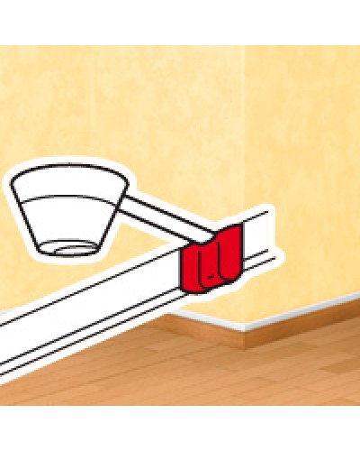 Ответвление Т-образное для мини-канала 40х16 LEGRAND 033329 в Орле Аксессуары для кабель-канала Pintop.ru