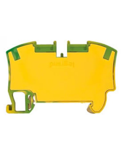 Пружинная клемма Viking 3 заземляющая однополюсная 2 проводника шаг 8 мм желто-зеленый Legrand 037272 в Орле Клеммные колодки Pintop.ru