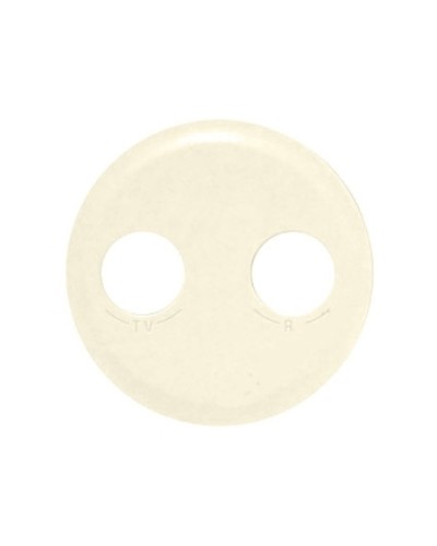 Лицевая панель для розетки TV/FM слоновая кость Celiane Legrand 066232 в Орле Аксессуары для кабель-канала Pintop.ru