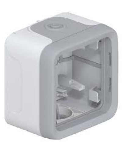 Коробка для накладного монтажа с мембранными сальниками серый 1 пост Plexo Legrand 069651 в Орле Распределительные коробки Pintop.ru