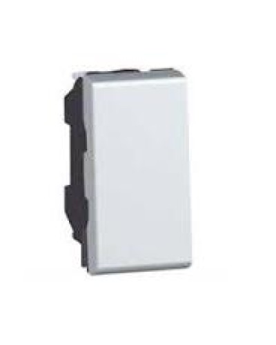 Переключатель на 2 направления Mosaic 1 модуль 10 AX алюминий Legrand 079201 в Орле Аксессуары для кабель-канала Pintop.ru